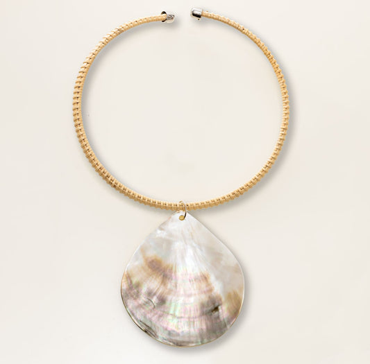 Silver By the Sea Nantucket Basket Choker Necklace (Made to order 4 - 6 weeks)