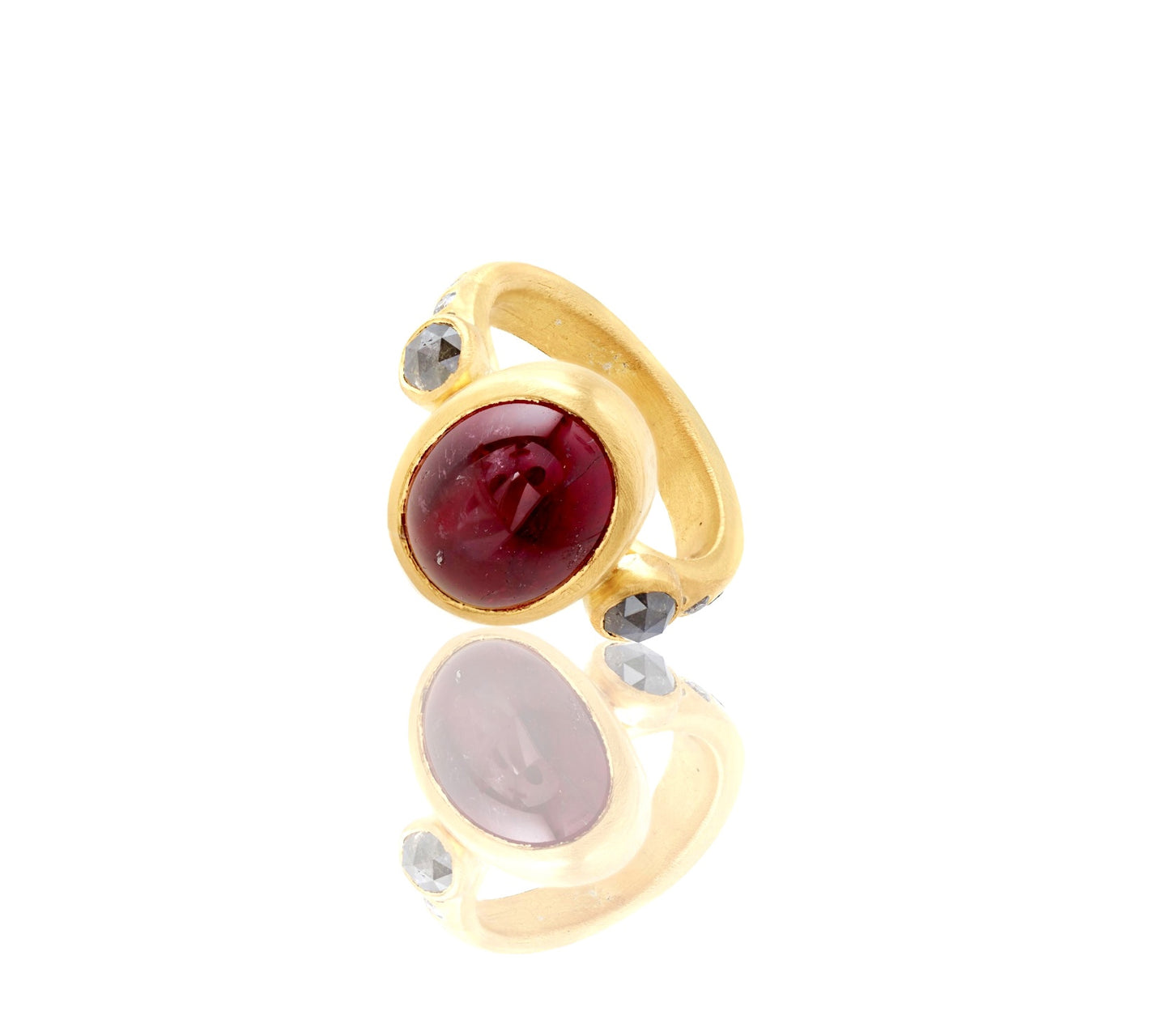 Gold and ruby ring