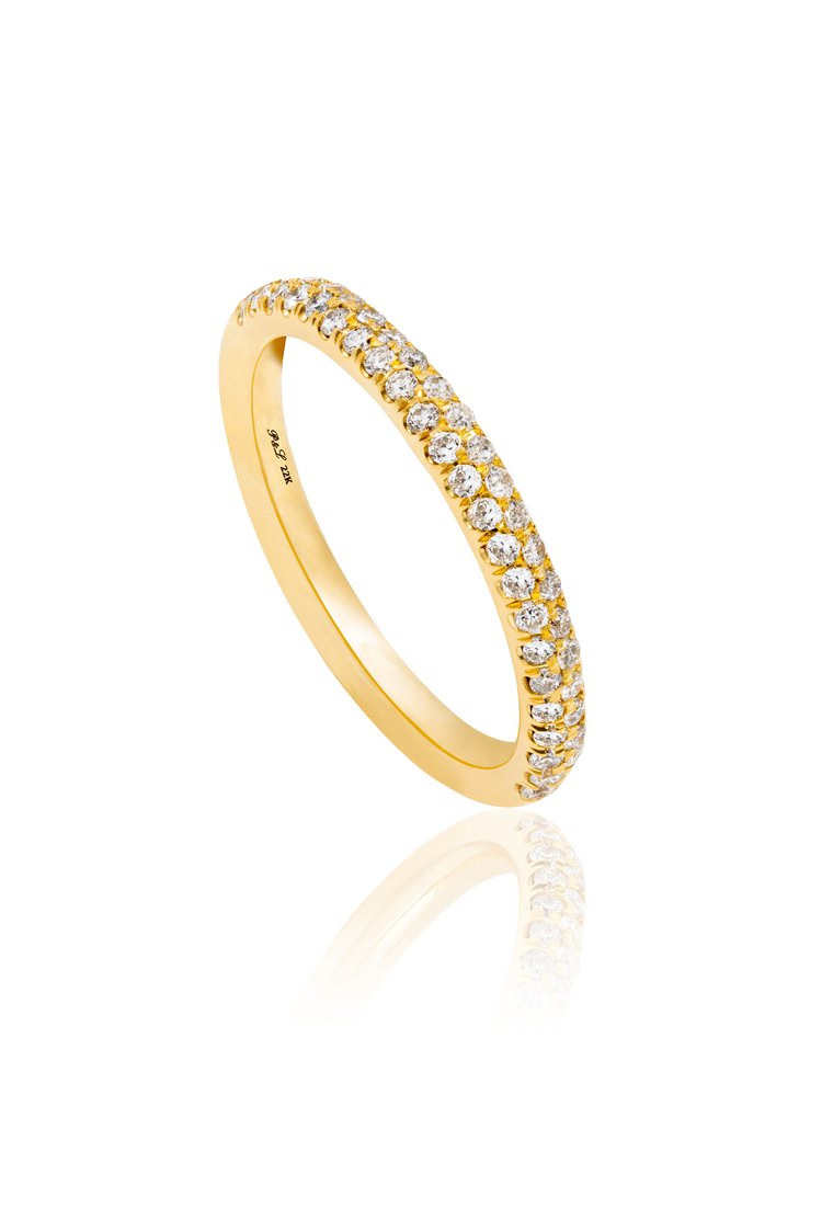 Pave Diamond Band