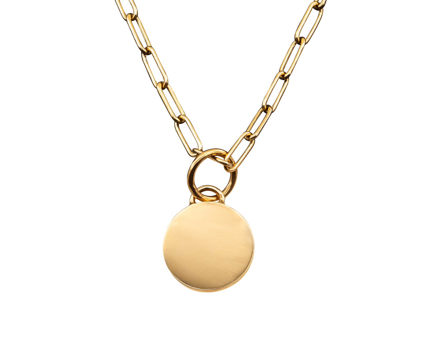 Eternity Pendant in 22k Gold