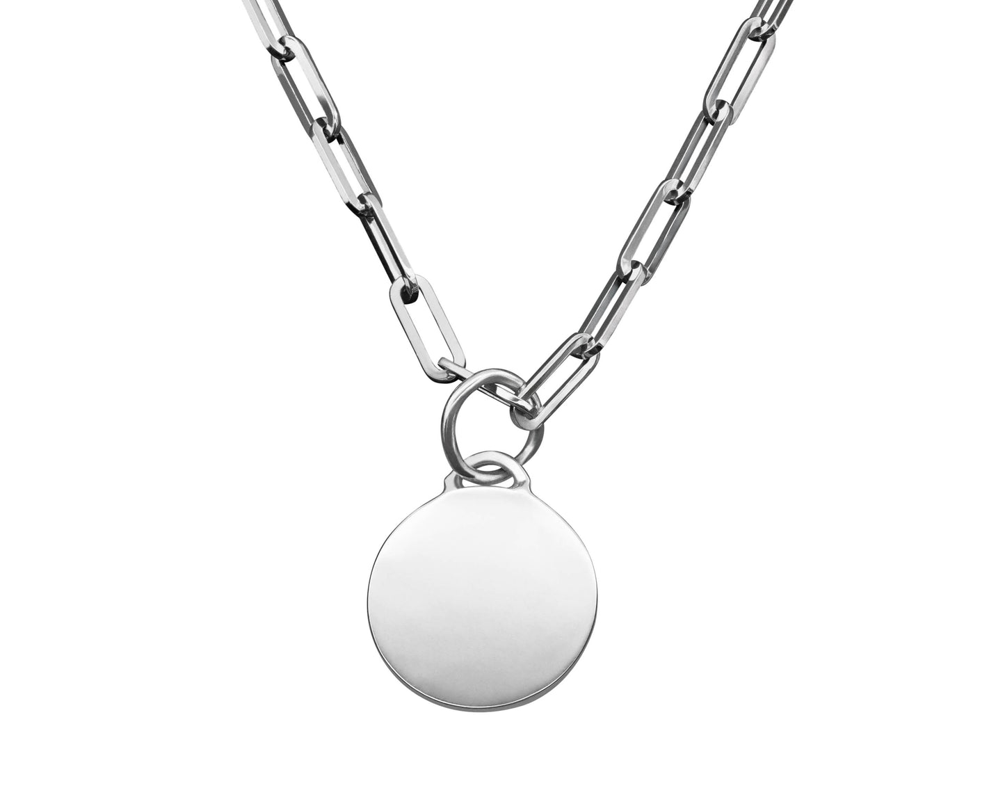 Eternity Pendant in Sterling Silver