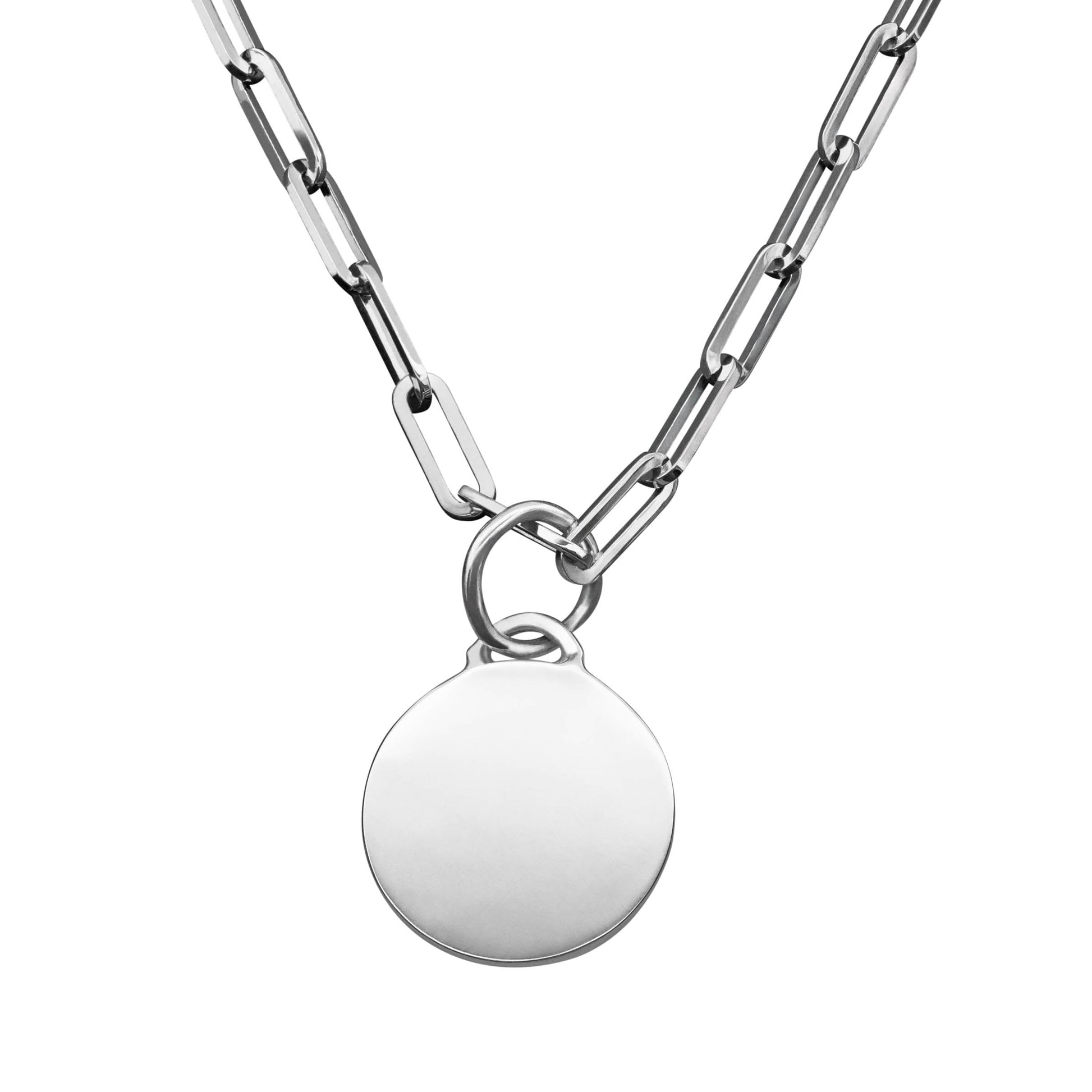 Eternity Pendant in Sterling Silver